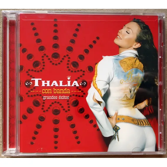 CD Thalia Grandes Éxitos Con Banda Foto 1