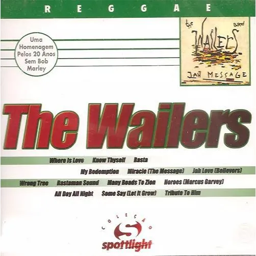 Cd The Wailers-jah Message Spottlight-tributo A Bob Marley Foto 1