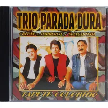 Cd - Trio Parada Dura - Tapete Colorido Versão Do Álbum Trio Parada Dura - Tapete Vermelho Foto  mini 1
