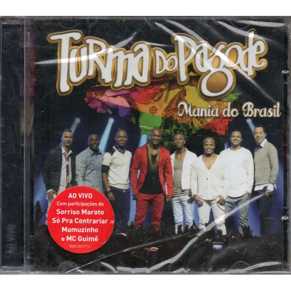 Cd Turma Do Pagode Mania Do Brasil Lacrado Foto 1