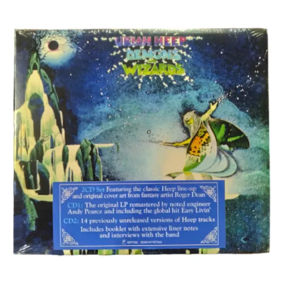 Cd Uriah Heep Demons And Wizards Duplo Digipack Foto 1