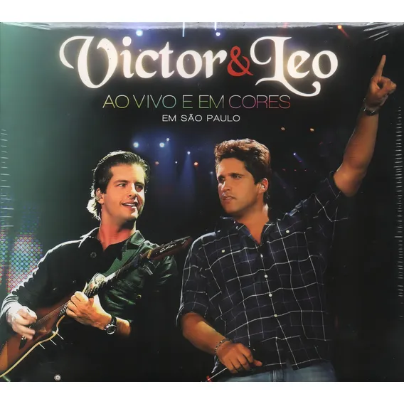 Cd Victor E Leo Ao Vivo E Em Cores Em São Paulo, Novo Foto 1