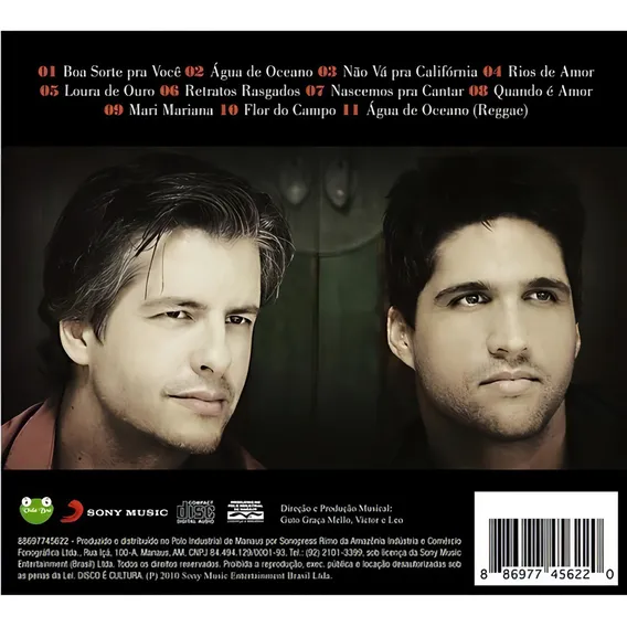 Cd Victor E Leo Boa Sorte Pra Você. Novo, Lacrado Foto 1