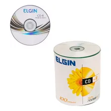 Cd Virgem Gravável Com Logo Cd-r 700mb/80min 52x Elgin 100un Foto mini 3