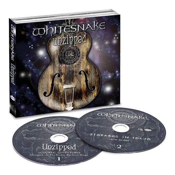 Cd Whitesnake Unzipped Deluxe Edition Digipack Foto 1