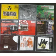 Cds Led Zeppelin, Iron Maiden, Black Sabbath, Megadeth Foto mini 2