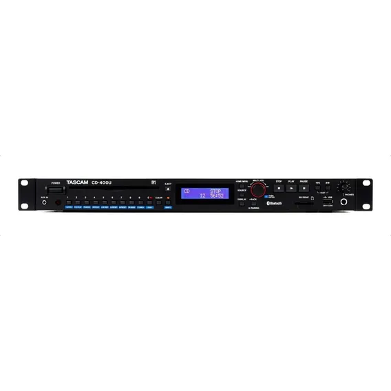 Cd/sd/usb Player Com Bluetooth E Rádios Am/fm Tascam Cd-400u Foto 1
