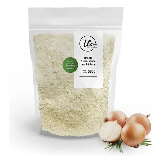 Cebola Desidratada Em P贸 500g Foto 1