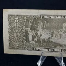 Cédula Brasileira De 5 Cruzeiros Tdlr C072 - Mbc Foto mini 3