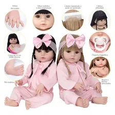 Cegonha Bonecas Reborn Bonecas Reborn Pagão Rosa Foto mini 4