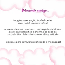 Cegonha Reborn Dolls Boneca bebe reborn realista com enxoval Foto mini 2