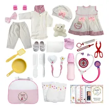 Cegonha Reborn Dolls Boneca bebe reborn realista com enxoval Foto mini 3