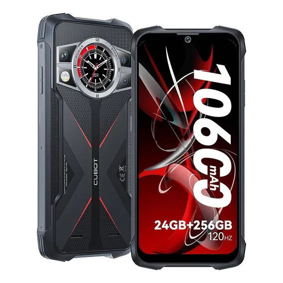 Celular Cubot King Kong 9 256gb 24gb (12gb Estendida) Nfc Cor Preto Foto 1
