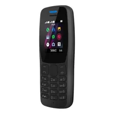Celular Idosos Nokia 110 Preto Rádio Fm E Leitor Mp3 Foto mini 1