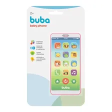 Celular Infantil Telefone Baby Phone Rosa- Buba Foto mini 3