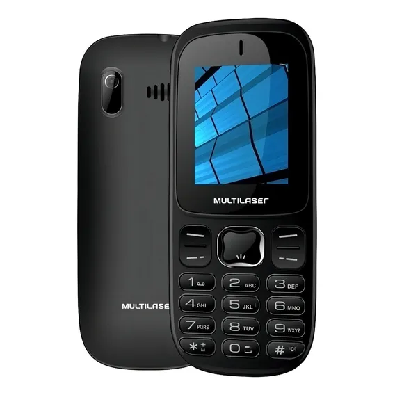 Celular Multilaser Up 3g 2 Chips Bluetooth Mp3 3g Mms P9017 Cor Preto Foto 1
