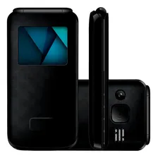 Celular Para Idoso Multilaser Flip Vita Dual Sim Botão Sos Foto mini 2
