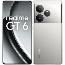 Celular Realme Gt 6 5g 512gb 16gb Nfc Smartphone Original Prata Foto  mini 1