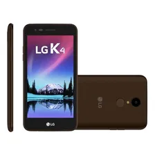 Celular recondicionado LG K4 2017 X230 8gb +8gb de mem贸ria cor marrom Foto mini 2