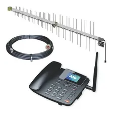 Celular Rural Mesa 4g 7 Bandas Internet Wifi Proeletronc Cor Preto 110v/220v Foto  mini 1