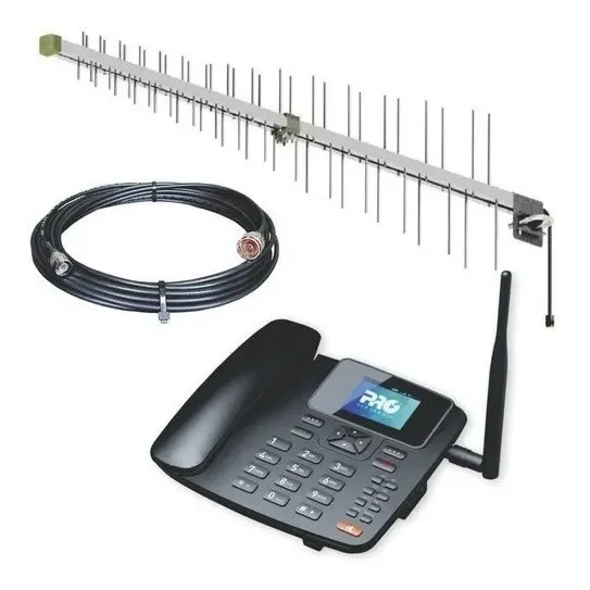 Celular Rural Mesa 4g 7 Bandas Internet Wifi Proeletronc Cor Preto 110v/220v Foto 1
