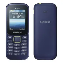 Celular Samsung B315e Teclas Grandes Bateria Longa P/ Idosos Azul-marinho Foto mini 1