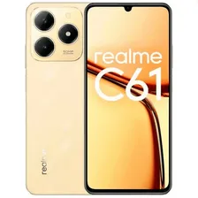 Celular Smartphone Realme C61 Dual Sim 128 Gb 4 Gb Ram Dourado Foto  mini 1