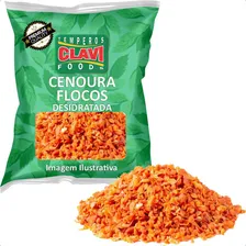 Cenoura Desidratada Flocos 1kg Premium Alta Qualidade Foto mini 1