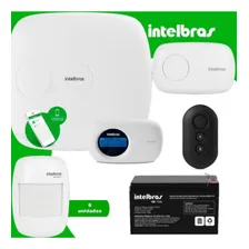 Central Alarme Intelbras Amt 2018eg + Sensores + Bateria Foto mini 3