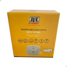 Central Cerca Elétrica Ecr-18 Plus + Bateria 12v + Controle Cor Branco Foto mini  2