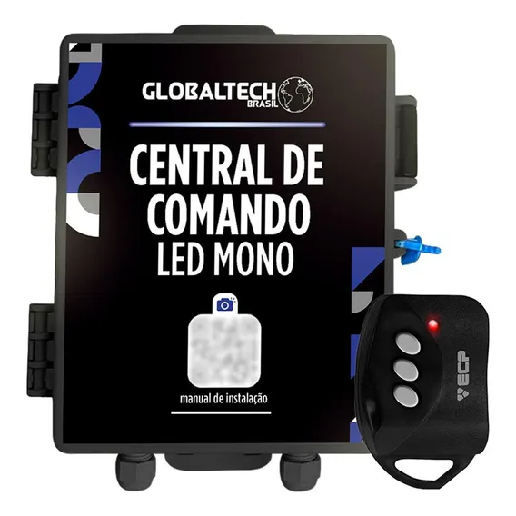 Central Comando Leds Piscina Monocromático Controle 15a/180w Foto 1