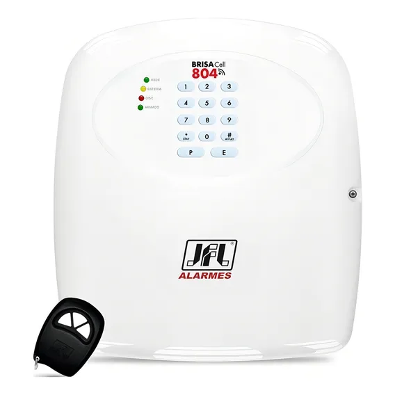 Central De Alarme Brisa Cell 804 Jfl Foto 1
