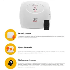 Central De Cerca Elétrica Ecr-18i Plus 4j Eletrificador Jfl Cor Branco Foto mini  3