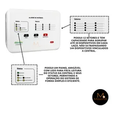 Central IncĂȘndio Segurimax Convencional 12 Setores - 12v Foto mini 3
