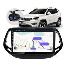 Central Multimidia 10'' Jeep Compass 2017 Acima Android Gps Foto  mini 1