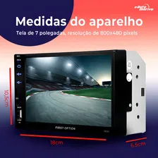 Central MultimÃdia 7 Polegadas Bt, Usb, Aux, Espelhamento Foto mini 4
