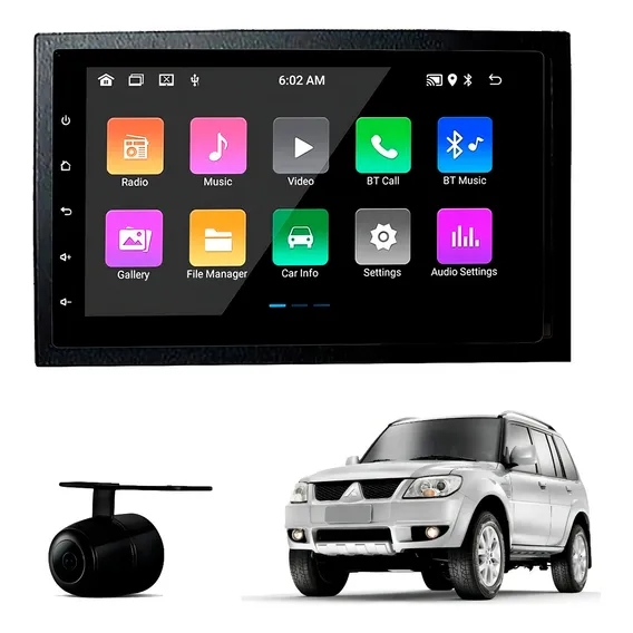 Central MultimÃdia Android 2gb Carplay Pajero Tr4 12 A 14 Foto 1