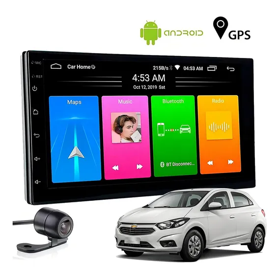 Central Multimidia Android Gps Vw Gol G2 Bola 1996 A 2002 Foto 1