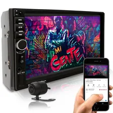 Central MultimĂdia Com Espelhamento Bluetooth Câmera De Re Foto mini 1
