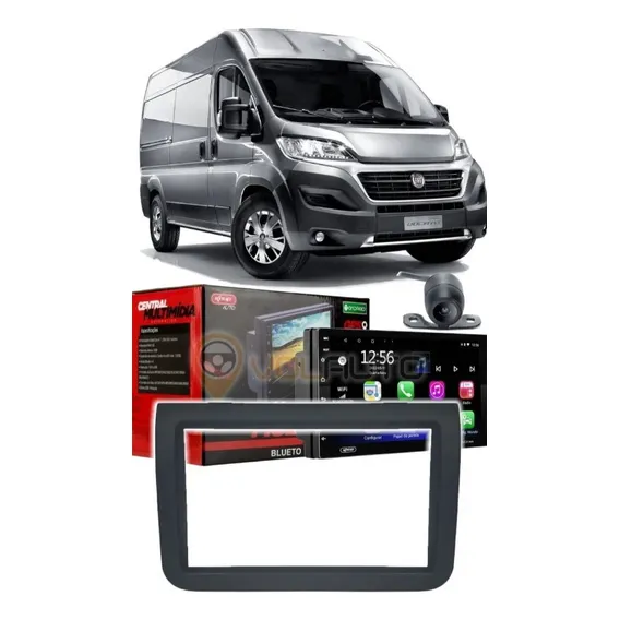 Central Multimidia Espelhamento Ducato 2018 2019 2020 2021 Foto 1