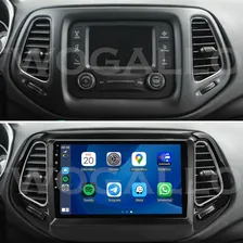 Central Multimídia Jeep Compass 2017 2018 2019 2020 2021 Gps Cor Jeep Compass 2017 À 2021 Sport Foto mini  2