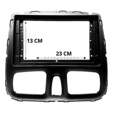 Central Multimidia Moldura 9 Polegadas Renault Logan Sandero Cor Preto Foto mini 3