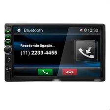 Central Multimídia Mp5 2 Din Espelhamento Bluetooth Usb Fm Foto  mini 1