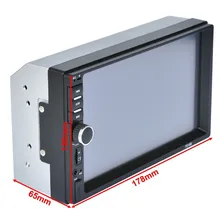 Central MultimÃdia Mp5 2din Bluetooth Espelha O Celular Foto mini 3