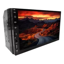 Central Multimidia Mp5 Meriva Painel Moldura 2 Din Preto Foto mini 2