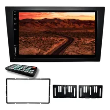 Central Multimidia Mp5 Meriva Painel Moldura 2 Din Preto Foto mini 1