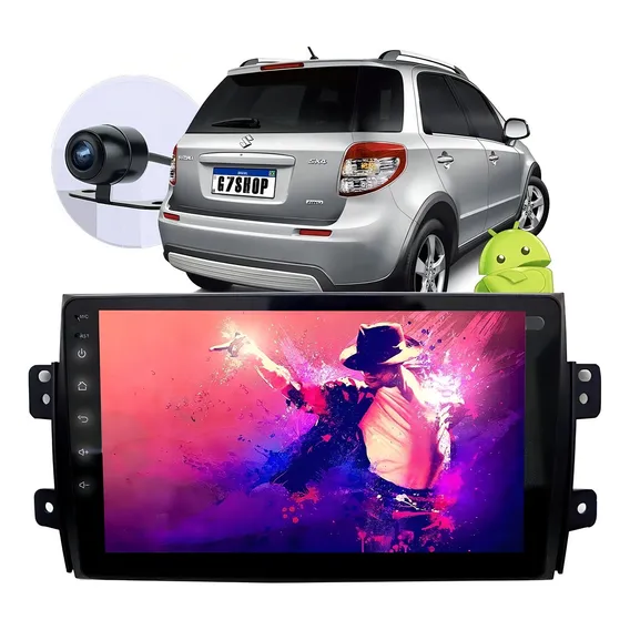 Central Multimídia Suzuki Sx4 2005 2006 2007 2008 2009 2014 Foto 1