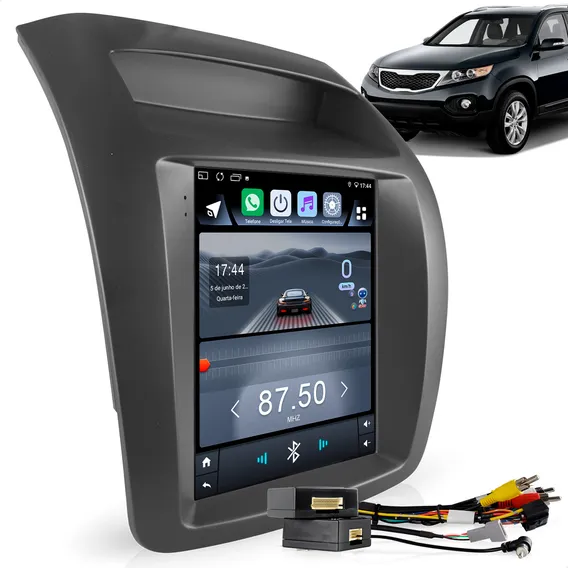 Central Multimídia Tesla Sorento 2013 2014 2015 Foto 1