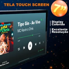Central MultimÃdia Usb Bt Mp5 Player 7 Pol 1 Din Fiat Uno Foto mini 1