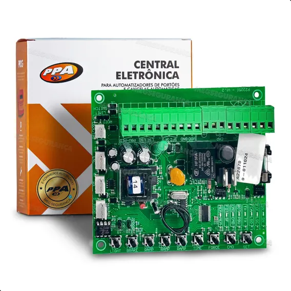 Central Placa Motor Portão Eletrônico Facility Connect Ppa 110v/220v (bivolt) Foto 1